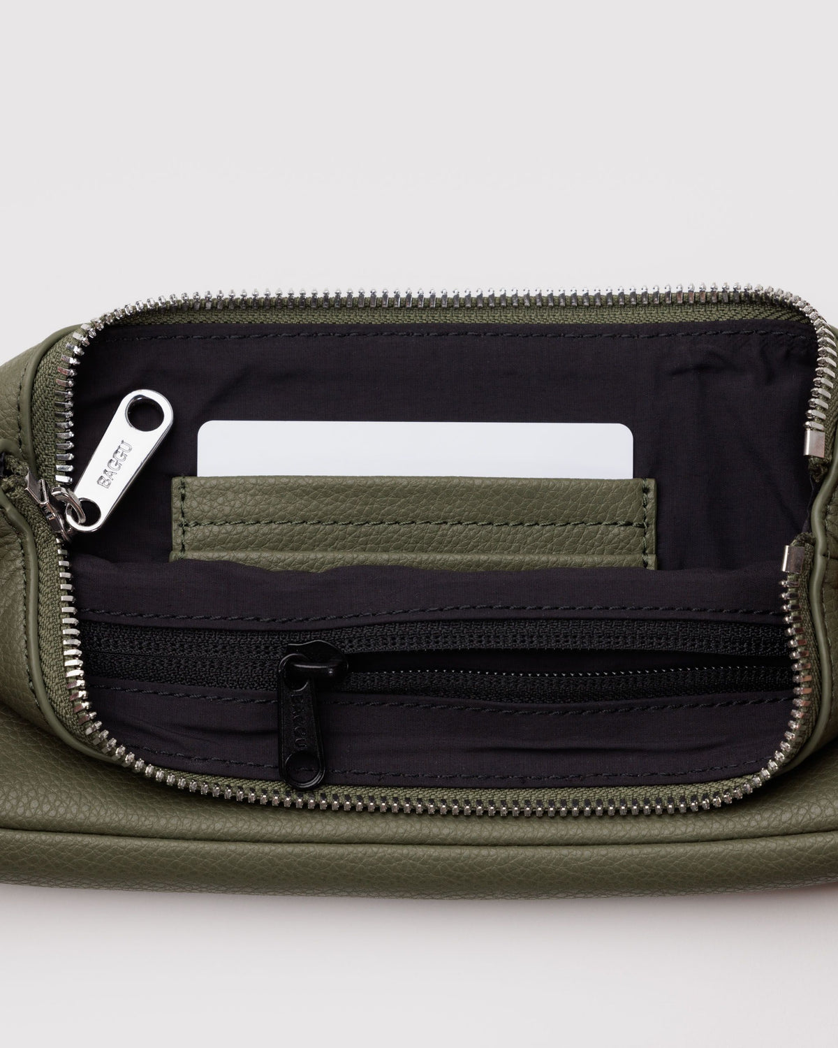 RECYCLED LEATHER POCHETTE - US 9786