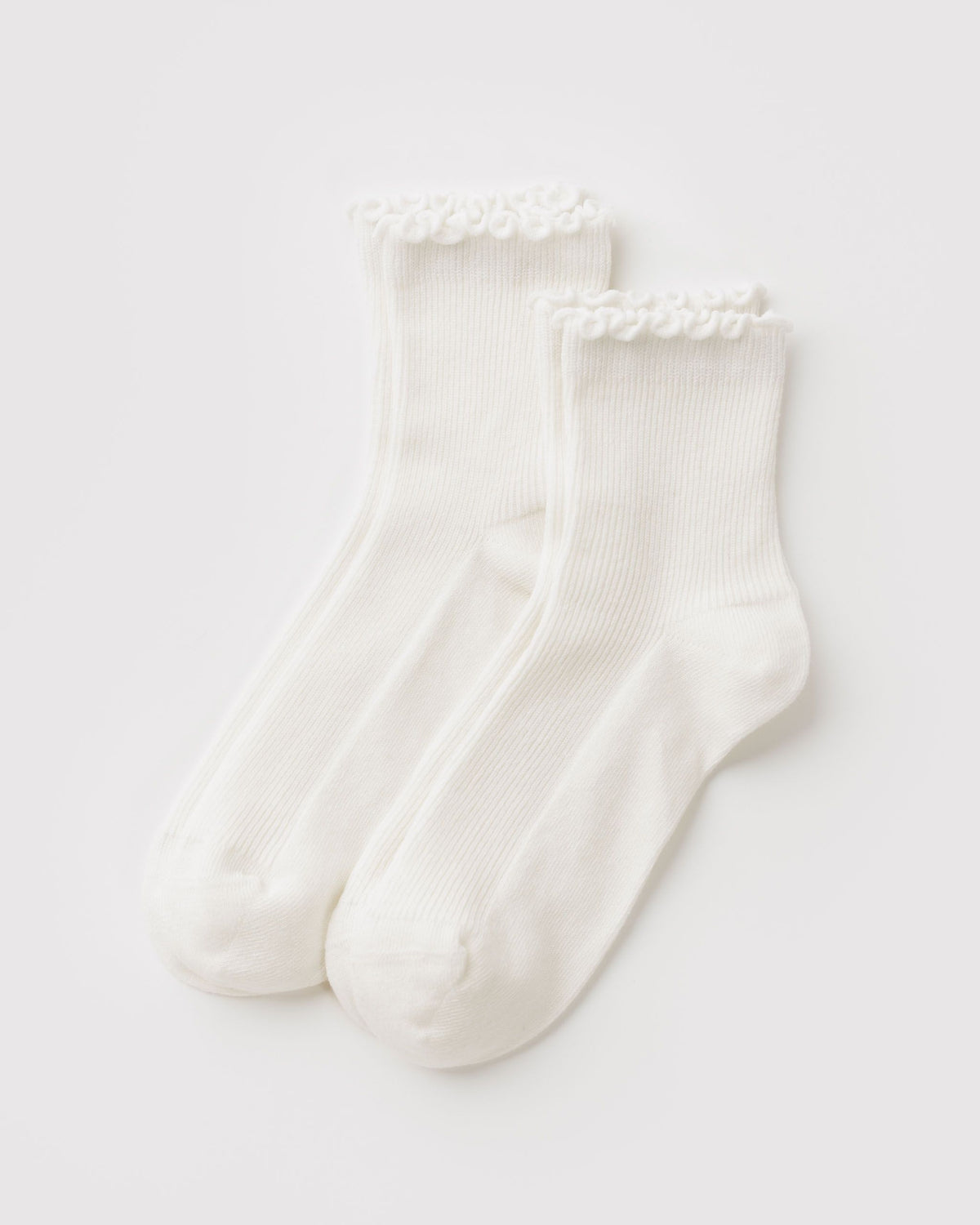 LETTUCE EDGE SOCK SET OF 2 - US 8697
