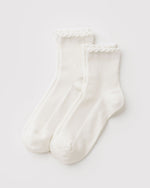 LETTUCE EDGE SOCK SET OF 2 - US 8697