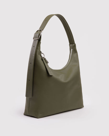 RECYCLED LEATHER SHOULDER BAG - US 5872