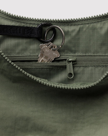 MEDIUM NYLON CRESCENT BAG - US 3539