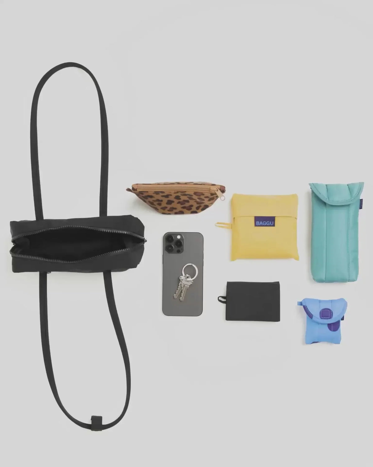 SMALL NYLON BOWLER BAG - US 9123