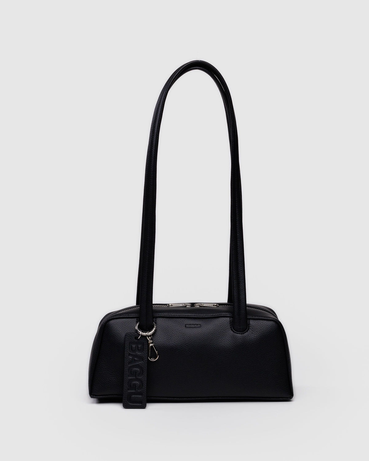 SMALL RECYCLED LEATHER BOWLER BAG - US 6576
