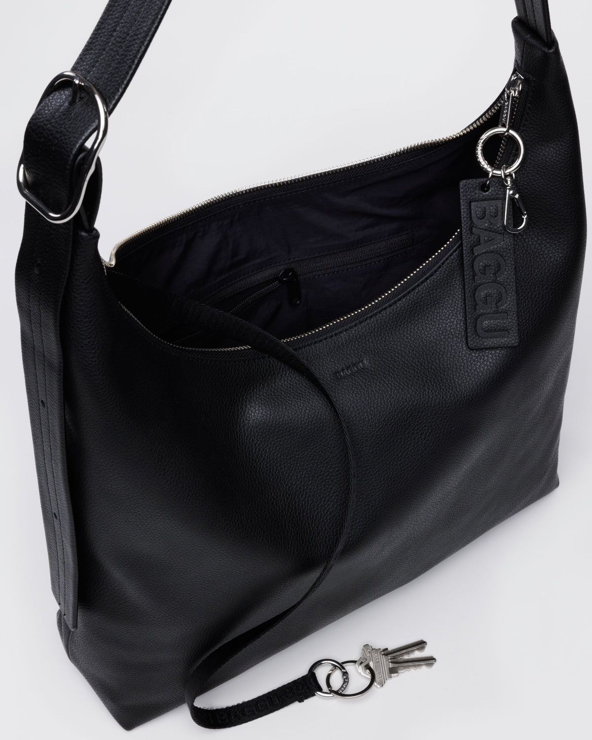 RECYCLED LEATHER SHOULDER BAG - US 3071