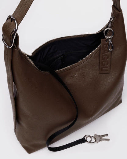 RECYCLED LEATHER SHOULDER BAG - US 1967