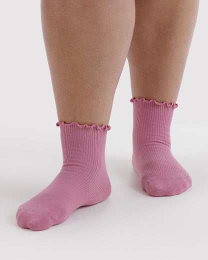 LETTUCE EDGE SOCK SET OF 2 - US 5890