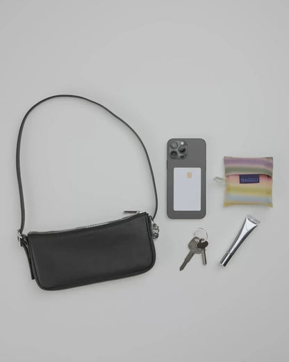 RECYCLED LEATHER POCHETTE - US 9786