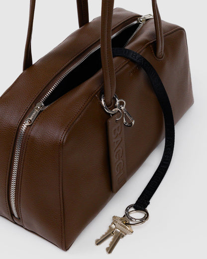 RECYCLED LEATHER BOWLER BAG - US 4252