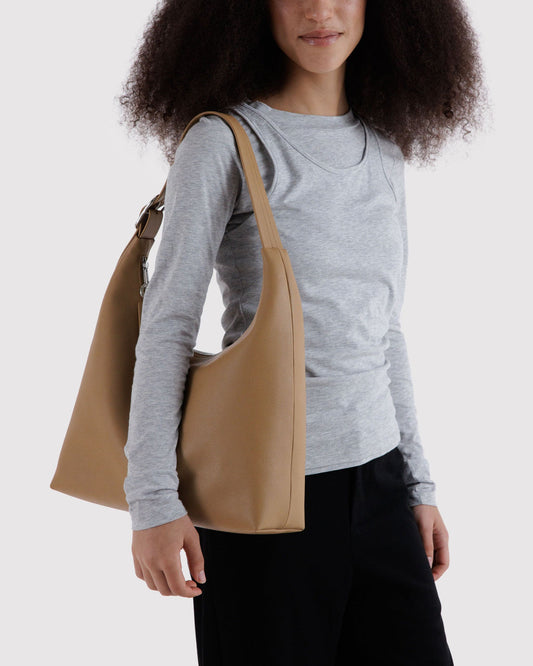 RECYCLED LEATHER SHOULDER BAG - US 7022