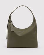RECYCLED LEATHER SHOULDER BAG - US 5872