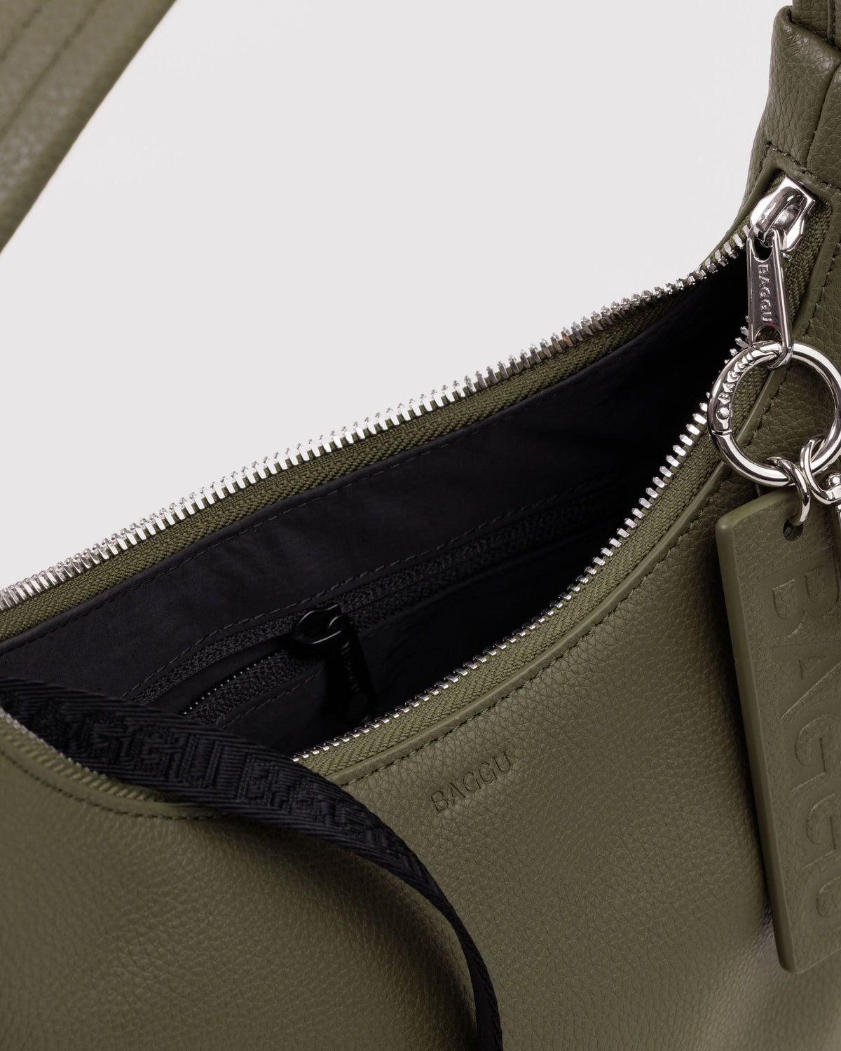 MINI RECYCLED LEATHER SHOULDER BAG - US 3693