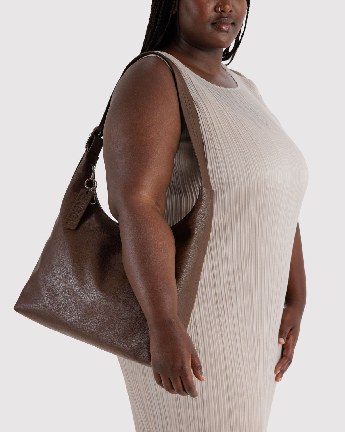 RECYCLED LEATHER SHOULDER BAG - US 1967