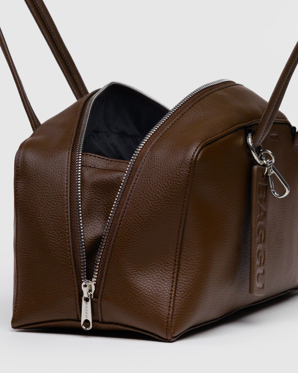 RECYCLED LEATHER BOWLER BAG - US 4252