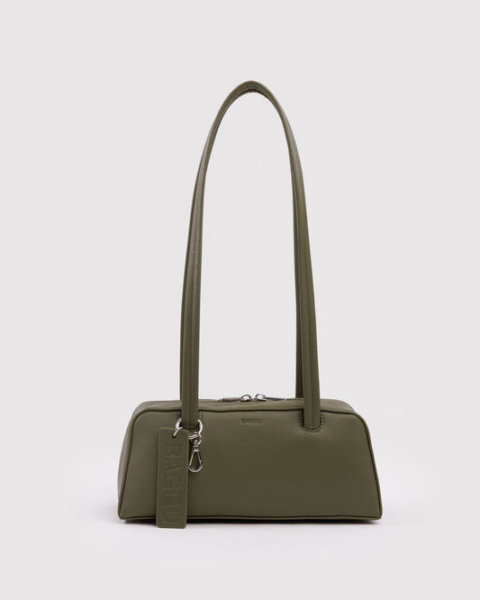 SMALL RECYCLED LEATHER BOWLER BAG - US 9252