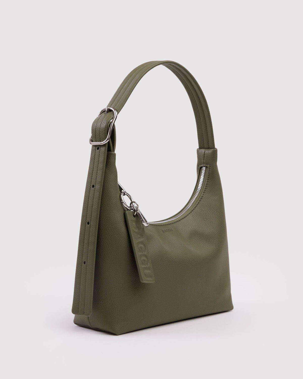 MINI RECYCLED LEATHER SHOULDER BAG - US 3693