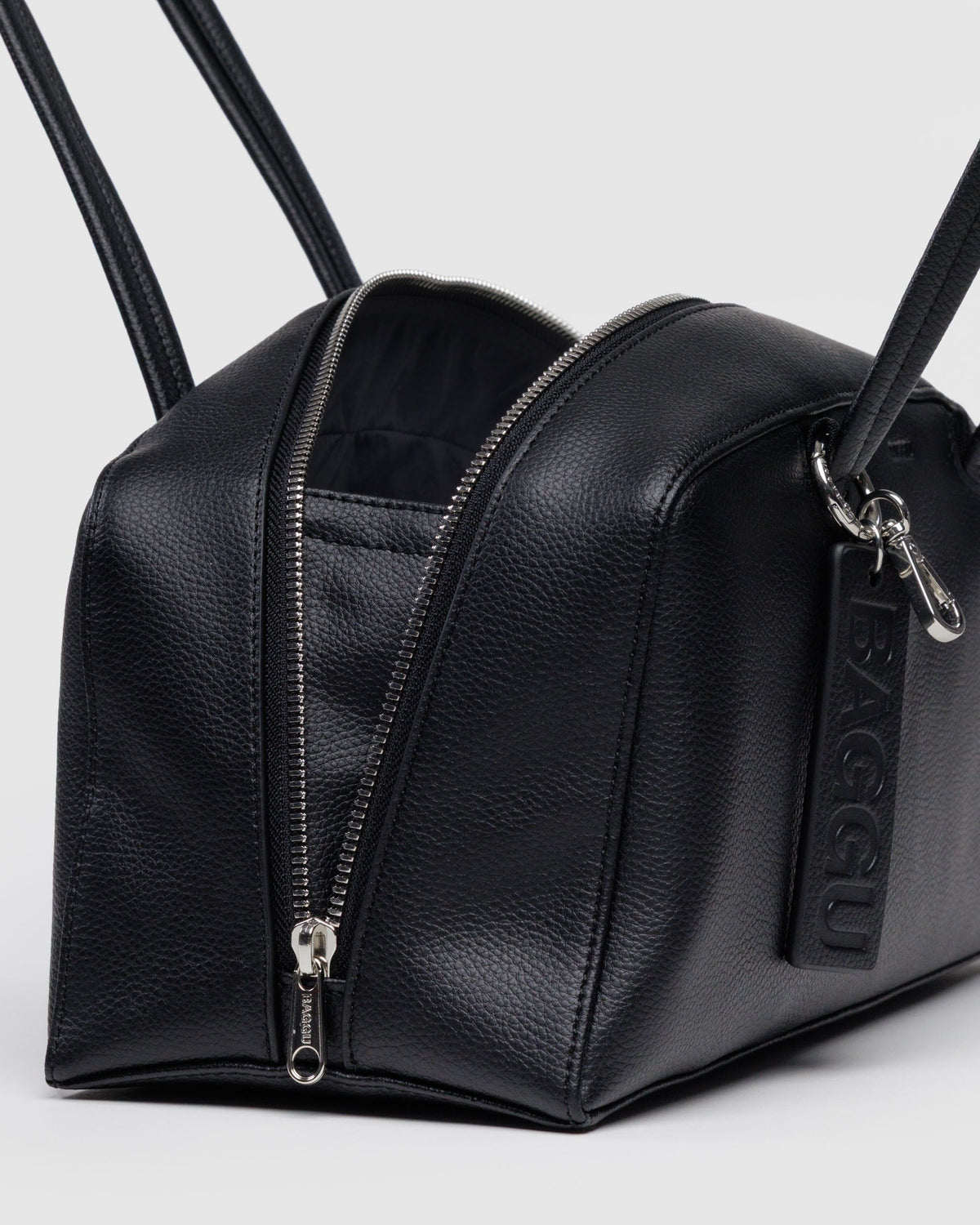 RECYCLED LEATHER BOWLER BAG - US 5484