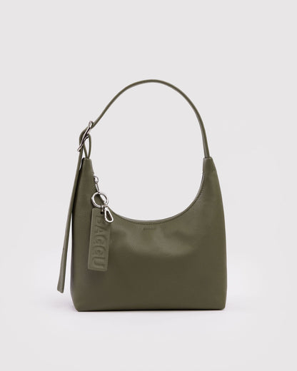 MINI RECYCLED LEATHER SHOULDER BAG - US 3693