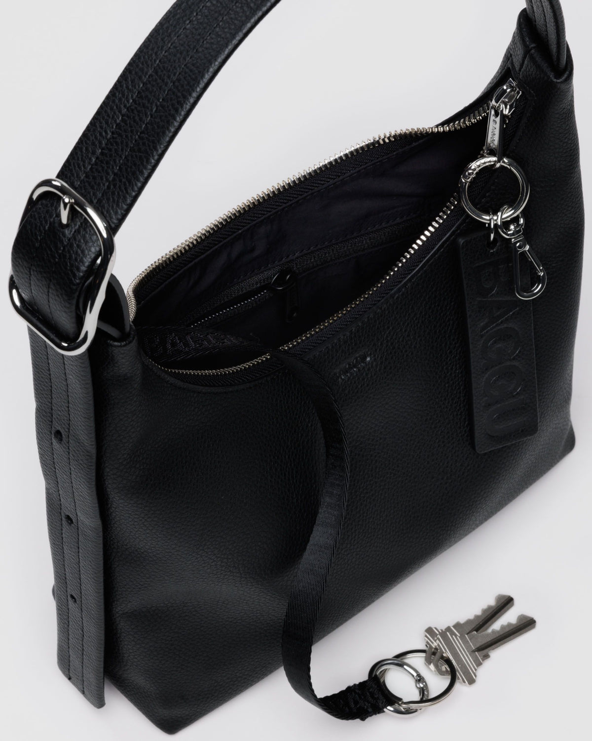 MINI RECYCLED LEATHER SHOULDER BAG - US 9500