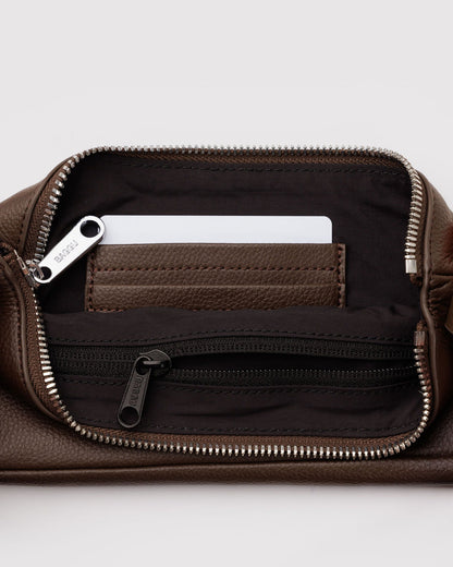 RECYCLED LEATHER POCHETTE - US 2182