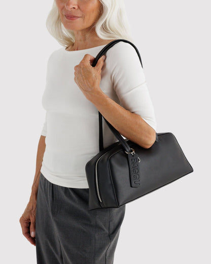 RECYCLED LEATHER BOWLER BAG - US 5484